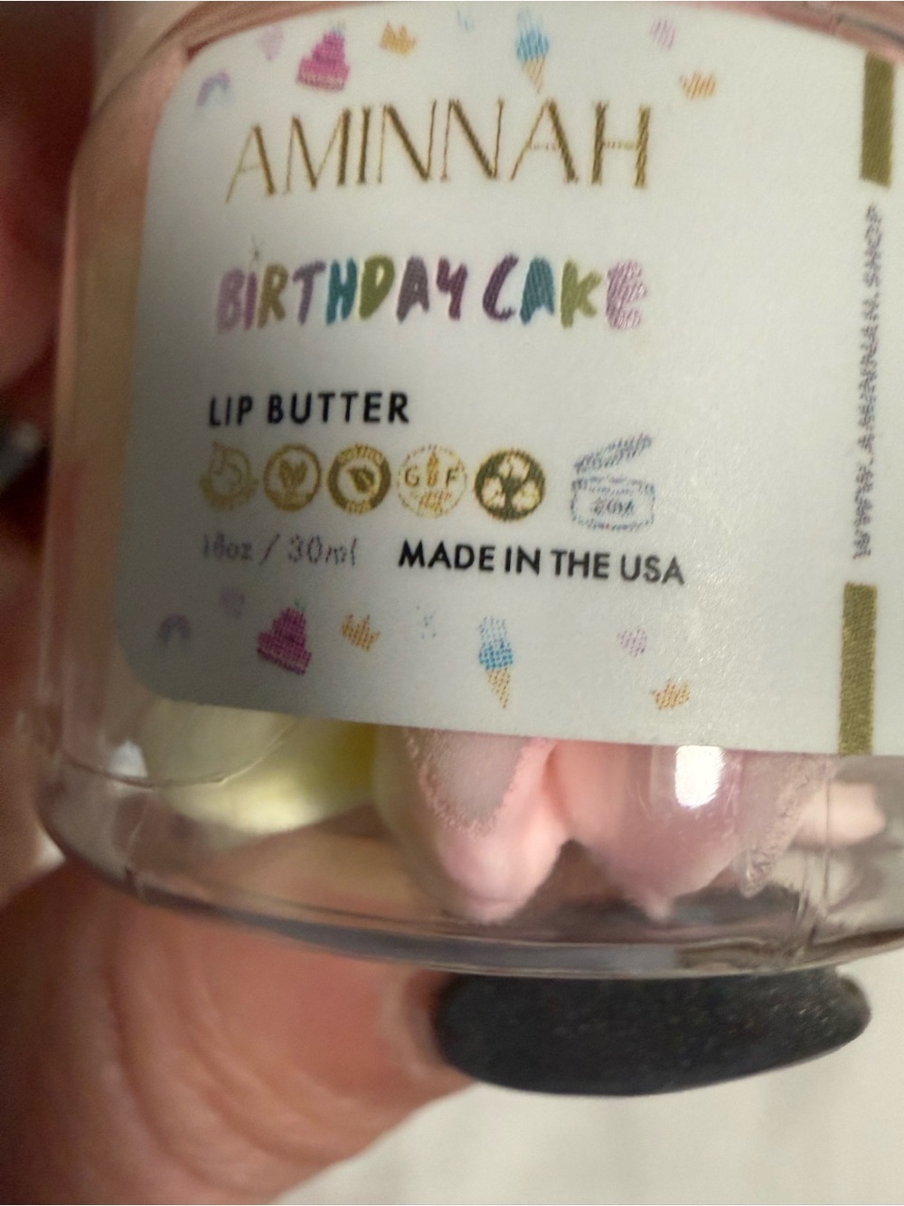 Aminnah “Birthday Cake@ Lip Butter!! NEW AND AMAZING! 🎂